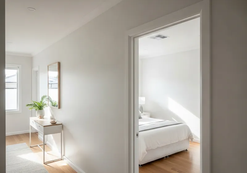 Mindarie interior after painting